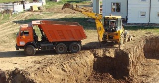 Котлован для дома Сегежа, цена от 308 руб./м3.