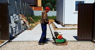 Устройство въезда на участок Сегежа, цена от 50289 руб.